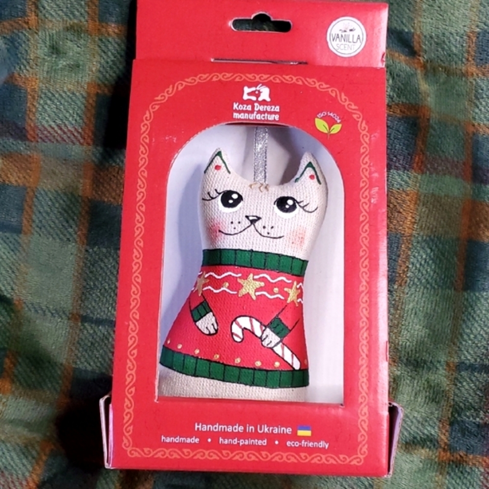 Koza Dereza Handmade Cat Ornament‎ - Picture 2 of 9